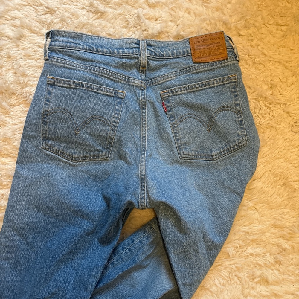 Levi's Light Blue Straight Jeans